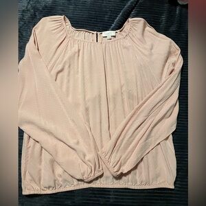 LOFT Blush Pink Blouse